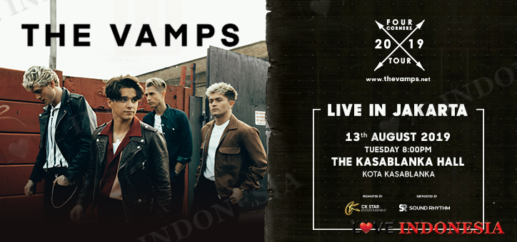The Vamps Four Corners Tour 2019 Live in Jakarta