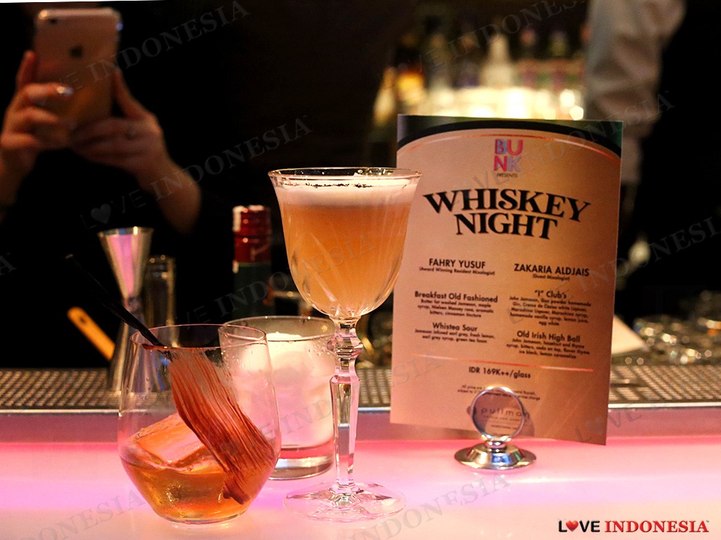 BUNK PRESENT WHISKEY NIGHT, FEATURING PERSONALIZED COCKTAIL DURING SEPTEMBER 2019