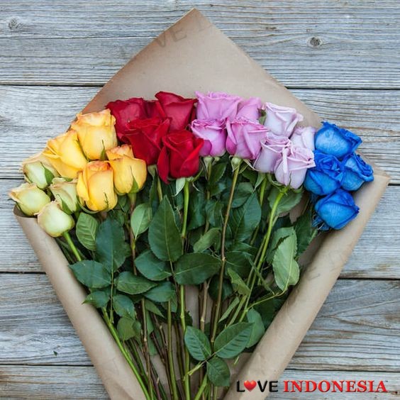 Arti Warna Buket Bunga untuk Hari Valentine