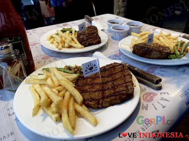 Warung Steak Meatime, Daging Berkualitas Australia Harga Kaki 5