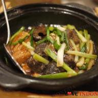 Tofu Claypot with Vegetables and Sea Cucumber