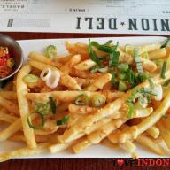 Garlic Cheese Fries with Cabe Rawit