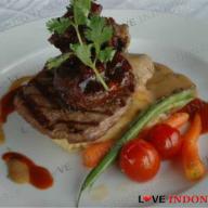 Grilled Tenderloin with BBQ Oxtail