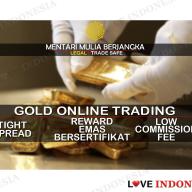 Trading Emas Online dengan MMB Gold dan Dapatkan Emas Batangan Bersertifikat