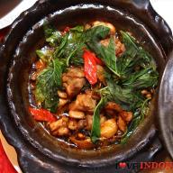 Taiwanese Basil Leaf Braised with Chicken