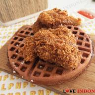 Buttermilk Chicken & Red Velvet Waffle