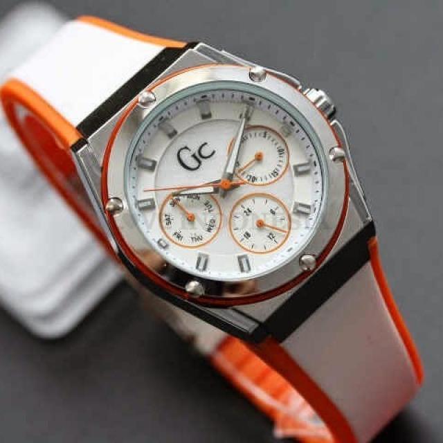 GUESS GC 6391 Rubber (WH) For Ladies