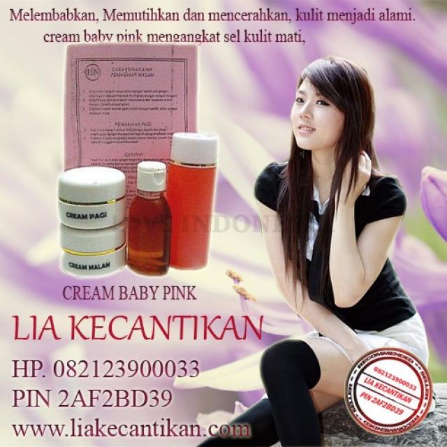 CREAM BABY PINK cream wajah herbal 082123900033