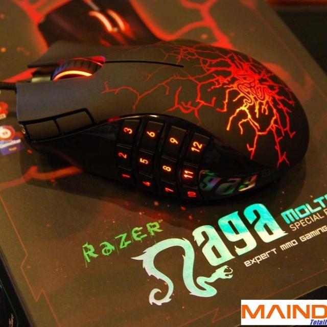 Gaming Mouse Razer Naga molten