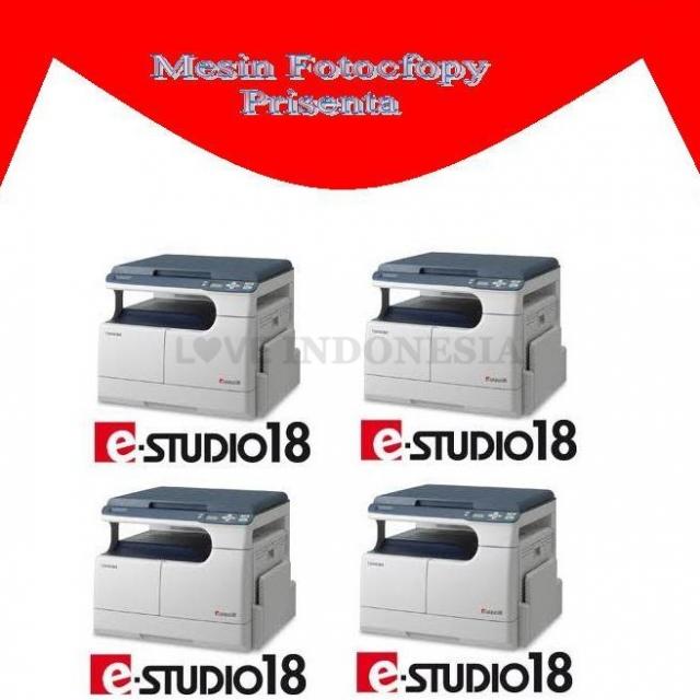 Mesin Fotocopy Toshiba e-STUDIO 18, Prisenta