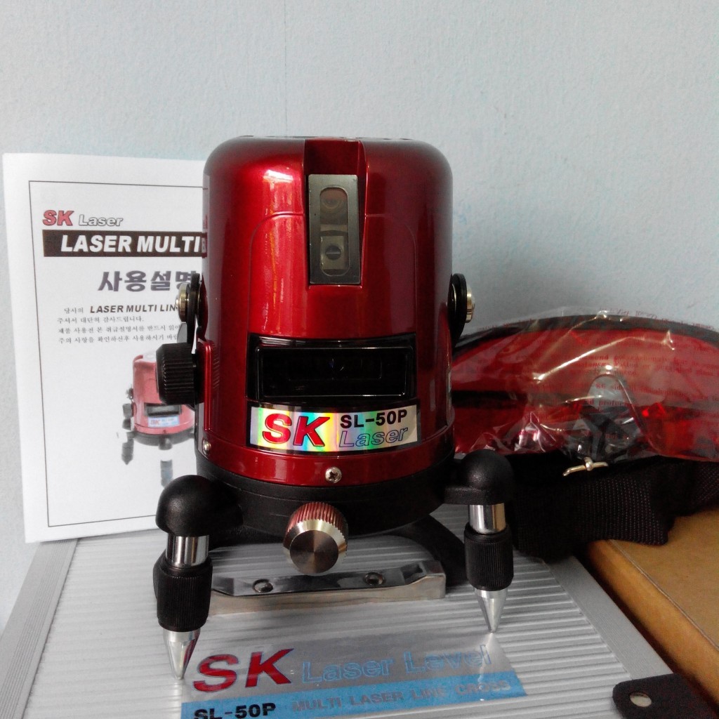line laser, crossline laser, sk laser sl-50p, buana survey 0217321129, barang stok