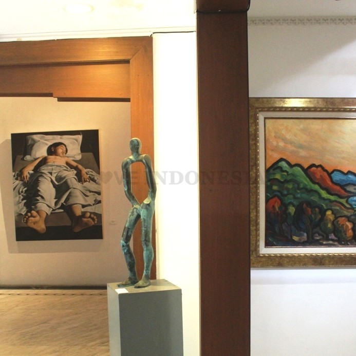 The place to enjoy Indonesian artwork