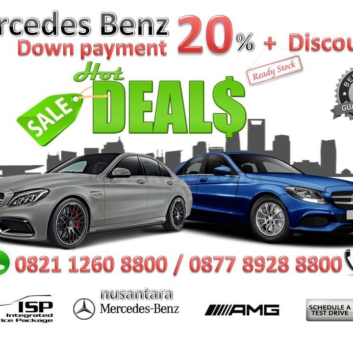 PROMO HARGA MERCEDES BENDS C200 AVA & C250 AMG INDONESIA 2016 Down payment 20%