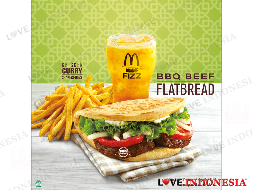 Terbaru dari McDonald's Indonesia! Karakter "Happy", Program Online Reunion, McReunion, E-Card, dan Menu BBQ Beef Flatbread
