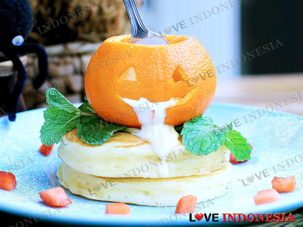 Pancake in the Face dan Menu Istimewa Warnai Halloween Selama Oktober di Nanny's Pavillon