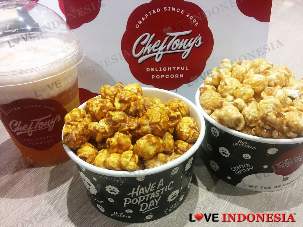 Chef Tony's Gourmet Popcorn Buka Debut Popping Store di Neo Soho Mall