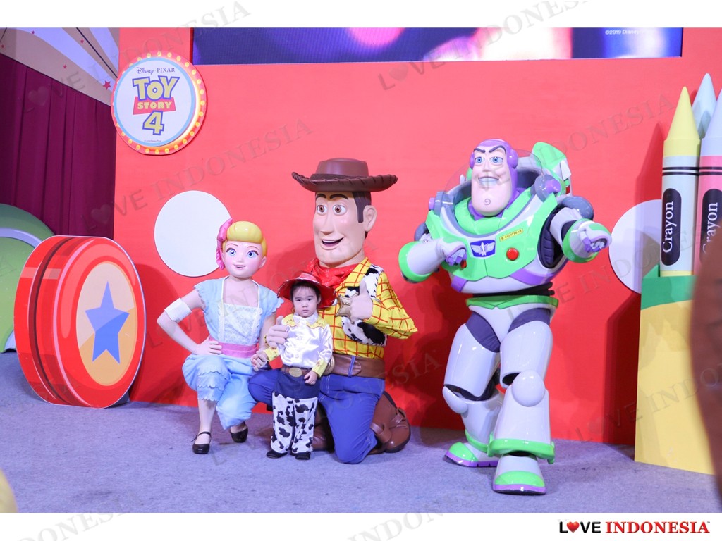 Sambut Liburan Sekolah, Disney dan Pixar's Toy Story 4 Hadir di Kota Kasablanka