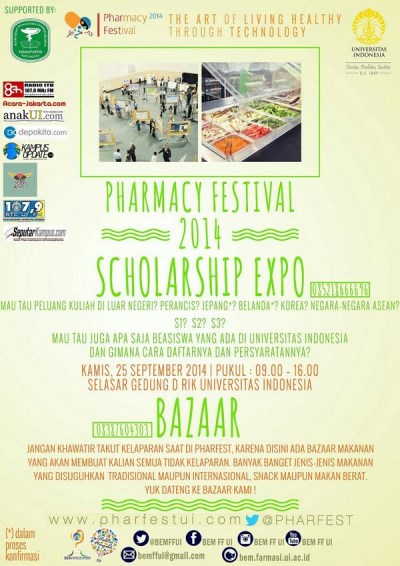Scholarship Expo â€œPharmacy Festival 2014â€