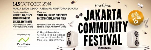 JAKarta COMmunity FESTival #1 EDITION
