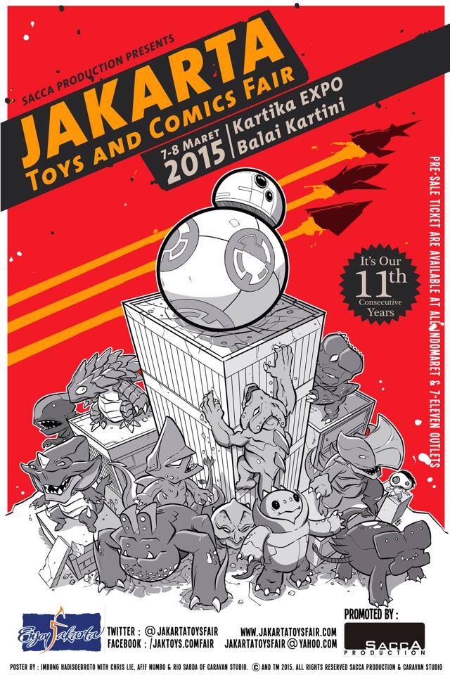 The Jakarta Toys & Comic Fair 2015