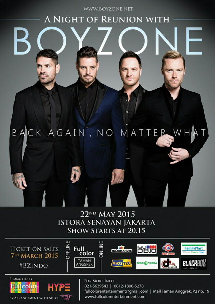 A Night Of Reunion With Boyzone