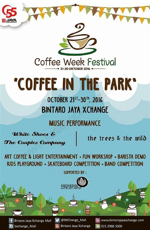 Coffee Week Festival : Coffee In The Park