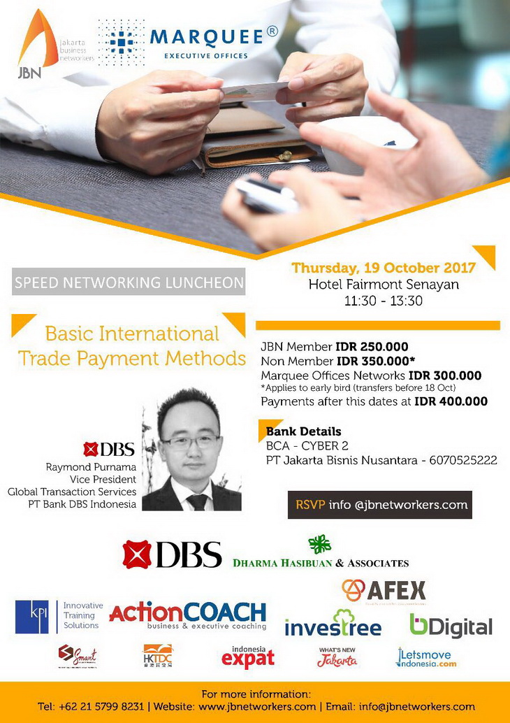 JAKARTA BUSINESS NETWORKERS Present