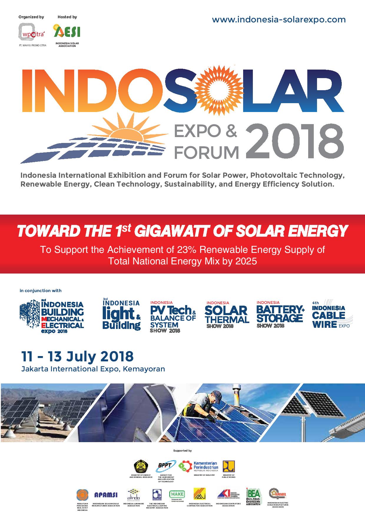 INDO SOLAR EXPO 2018