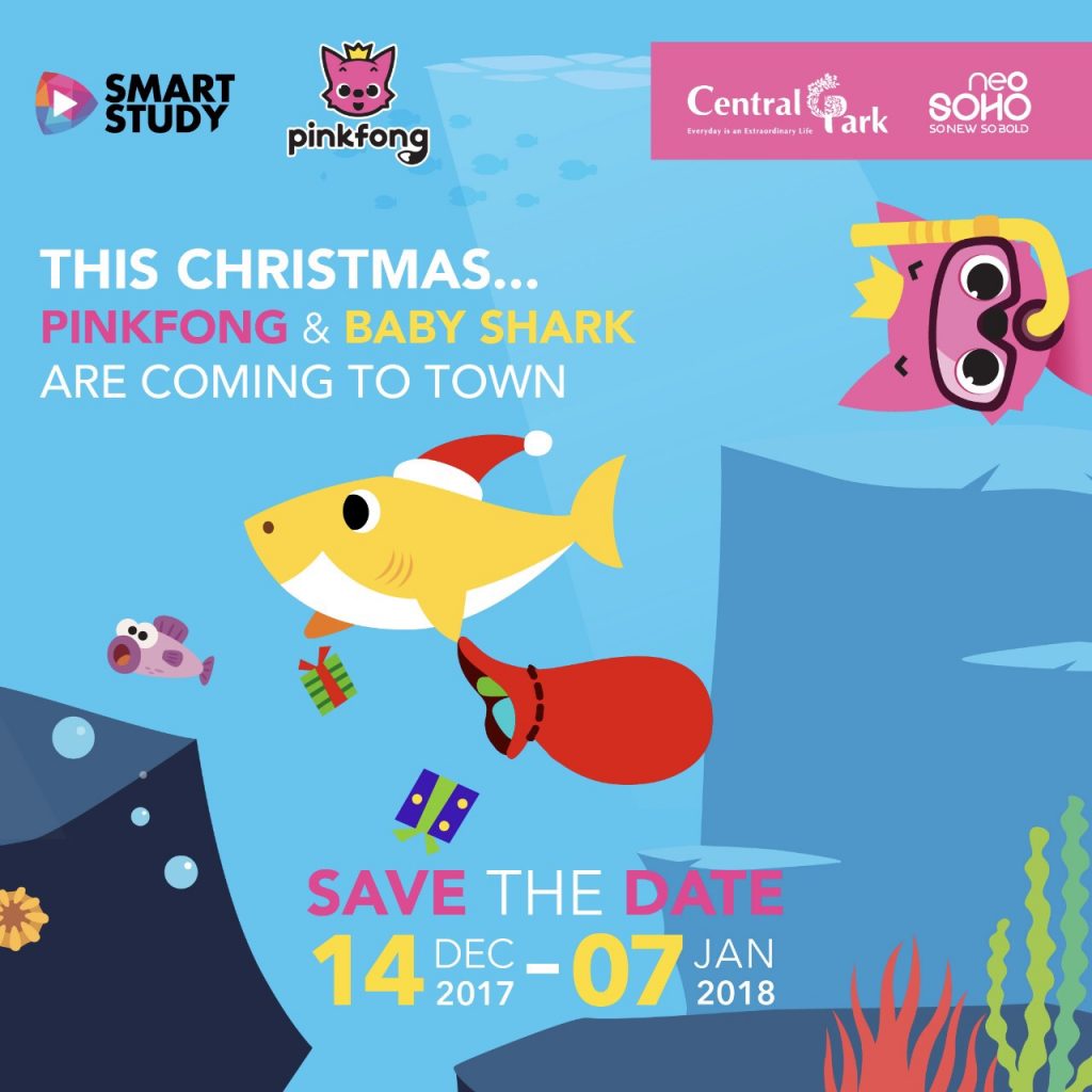 THIS CHRISTMAS PINKFONG & BABY SHARK ARE COMING TO TOWN