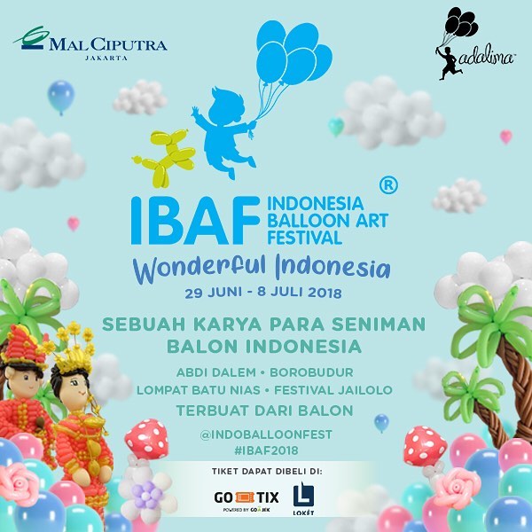 INDONESIA BALLON ART FESTIVAL (IBAF) 2018