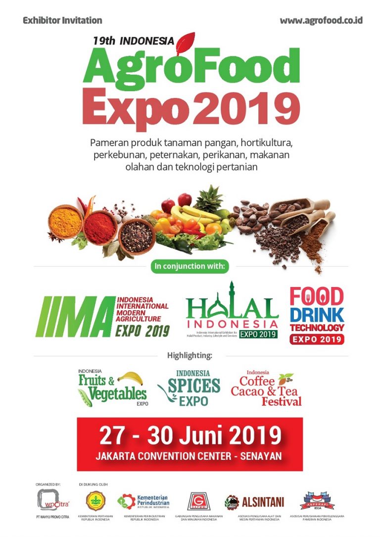 19th INDONESIA AGRO FOOD EXPO 2019