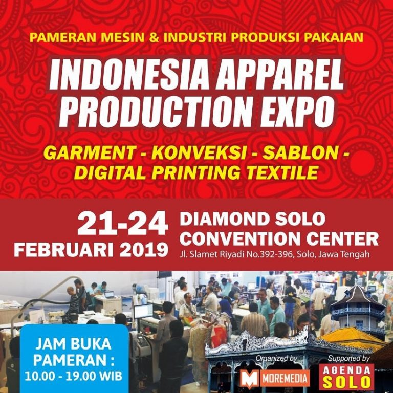 INDONESIA APPAREL PRODUCTION EXPO (IAOE) SOLO 2019