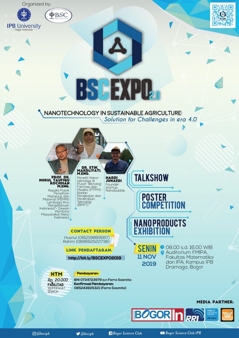 BSC EXPO 2.0 - NANOTECHNOLOGY IN SUSTAINABLE AGRICULTURE