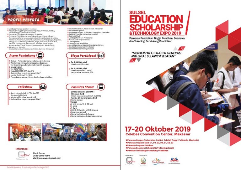 SUL SEL EDUCATION SCHOLARSHIP & TECHNOLOGY EXPO 2019