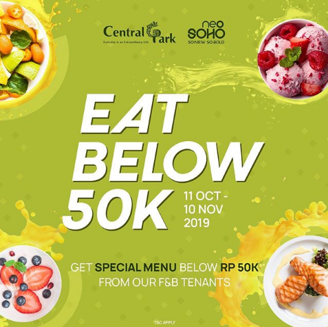 EAT BELOW 50K