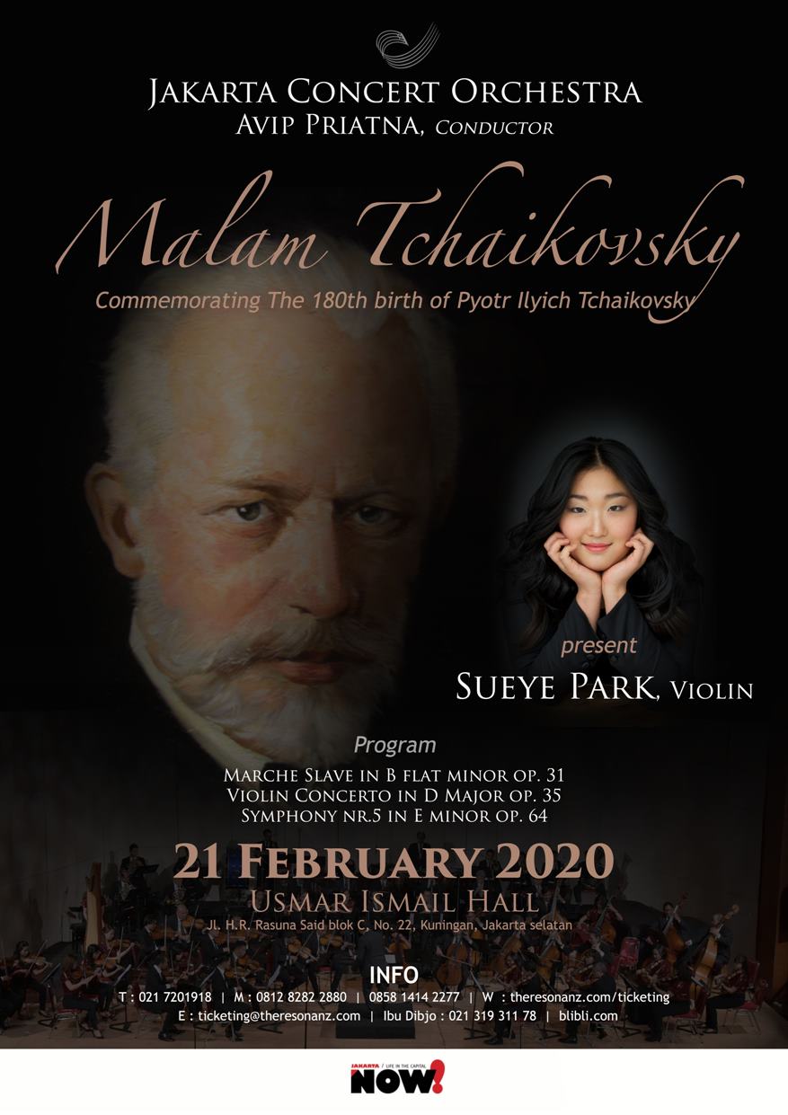 Tchaikovsky Night by Jakarta Concert Orchestra with Avip Priatna