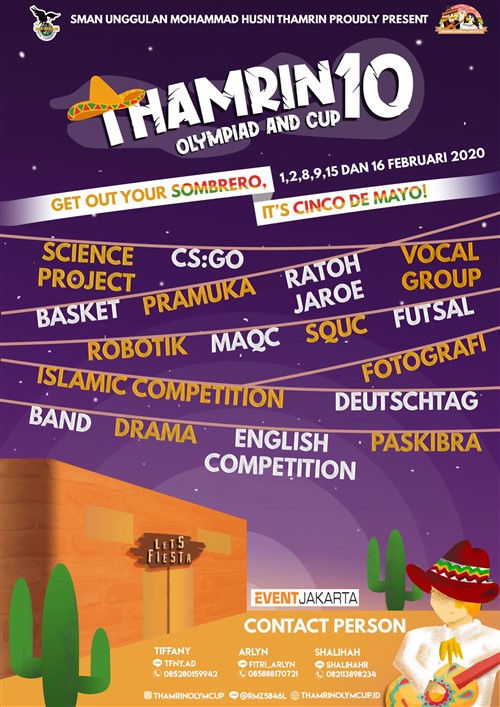 Thamrin Olympiad and Cup 10
