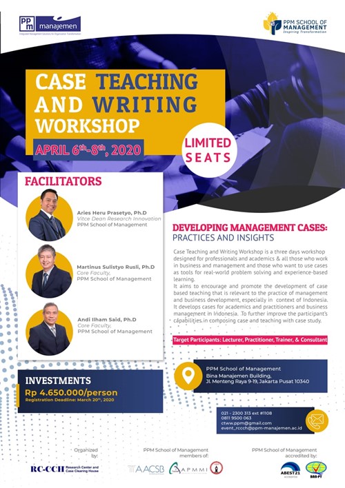 Case Teaching and Writing Workshop
