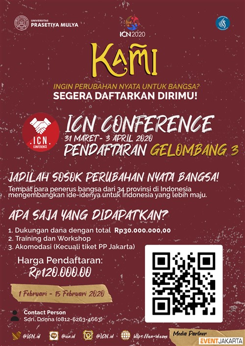 ICN Conference 2020 - Lomba Konferensi Skala Nasional