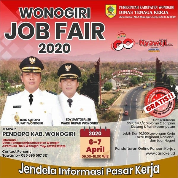 Job Fair Wonogiri â€“ April 2020