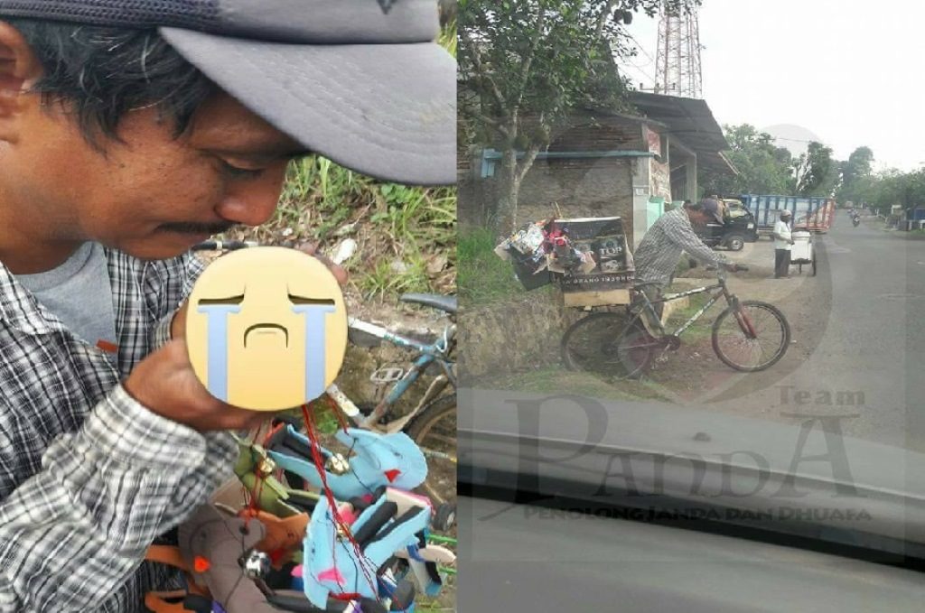 2 Hari Dagangan Tidak Laku, Kisah Pria Penjual Mainan Anak Ini Bikin Hati Terenyuh