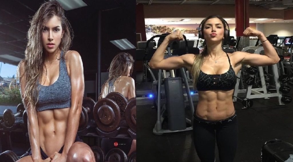 Viral di FB, Tubuh Kekar Anllea Sagra Pelatih Fitness Wanita Asal Kolombia ini Bikin Meleleh