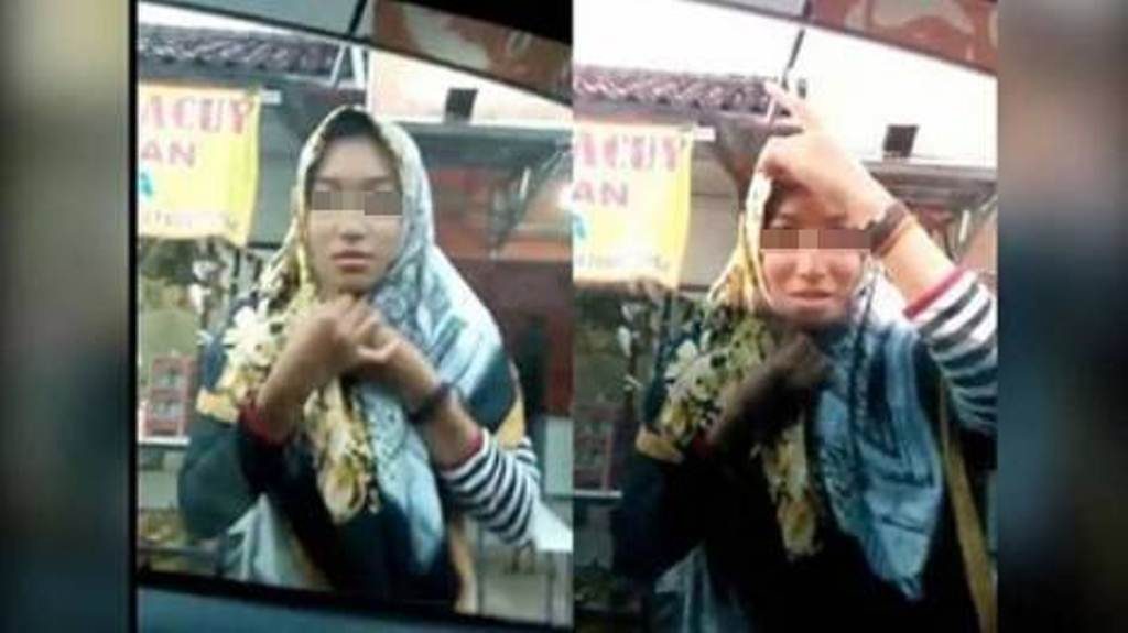 Benerin Hijab Di Kaca Mobil, Wanita Ini Terkejut Saat Kaca Tiba-Tiba Terbuka, Malunya Tuh Disini!