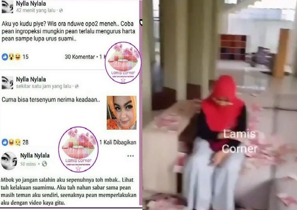 Tak Terima Dipermalukan Istri Sah, Perlawanan Pelakor Lewat Status Facebook Ini Bikin Netizen Geram