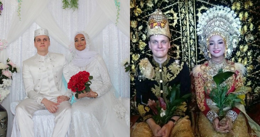 Dinikahi Bule Ganteng dari Norwegia, Wanita Cantik asal Aceh ini Bikin Iri