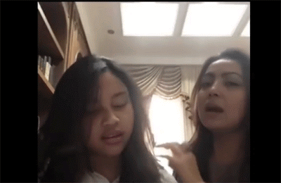Mayangsari Posting Video Berdua dengan Sang Putri, Netizen Salah Fokus dengan Wajah Khirani!