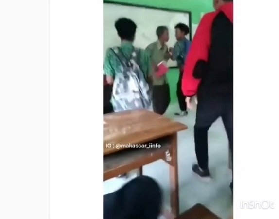 Viral, Video Guru Dikeroyok Siswa di SMK Kendal