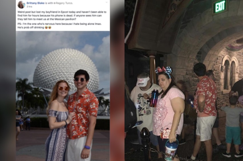 Pacar Hilang ketika Berada di Disney World, Wanita ini Minta Bantuan Facebook
