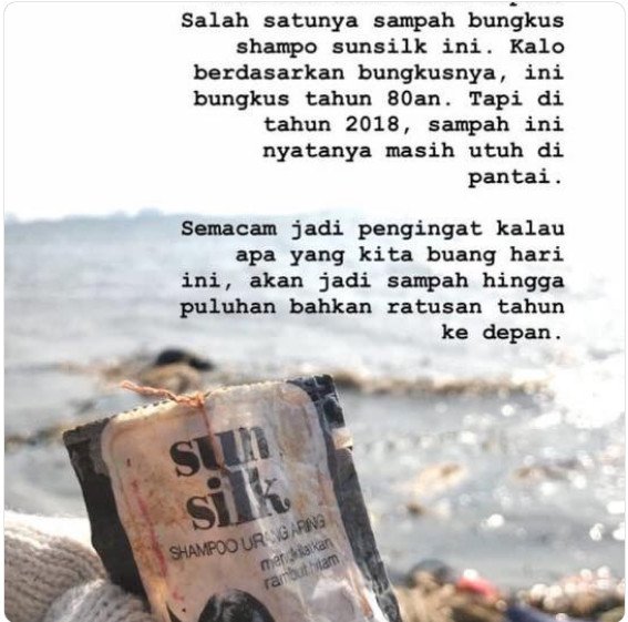 Viral Foto Sampah Plastik Berusia 19 Tahun di Pantai Sendang Biru, Malang, Netizen: Ini Tamparan Keras Buat Kita!