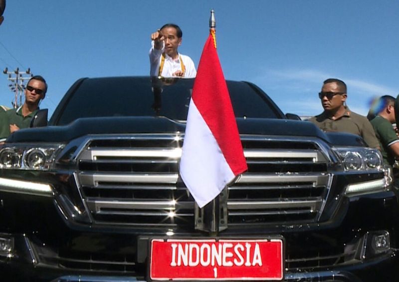 Viral Rombongan Jokowi Dihadang Emak-Emak Berdaster